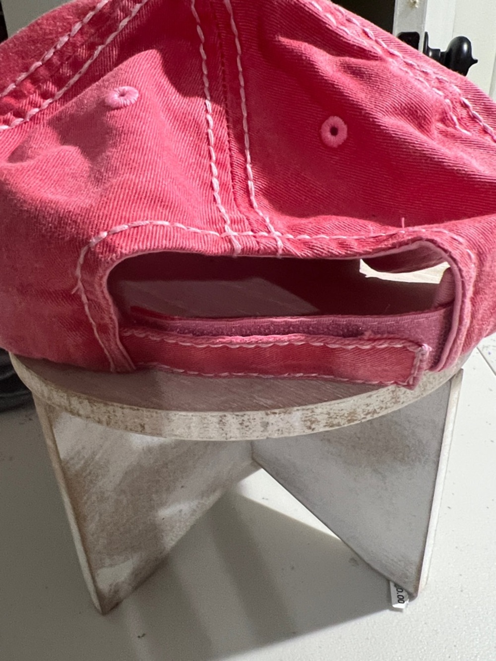 KBETHOS Pink 'Be Kind' Distressed Baseball Cap - Picture 2 of 3